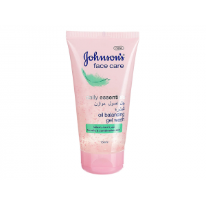 JOHNSON'S FACE CARE DAILY ESSENTIALS OIL BALANCING GEL WASH FOR OILY & COMBINATION SKIN 150 ML